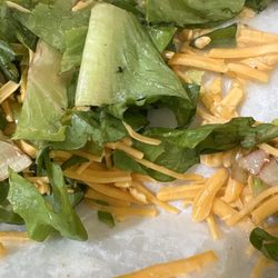 Old Detroit Burger Bar - Bugs chilling in the salad :P