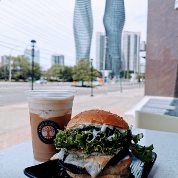 Copper Branch - Patio view - Vegan Near Me - Mississauga, Ontario