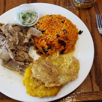 Mango's Cafe - Roast pork platter - Peruvian Near Me - Mount Laurel, New Jersey Mango's Cafe - Roast pork platter - Peruvian Near Me - Mount Laurel, New Jersey