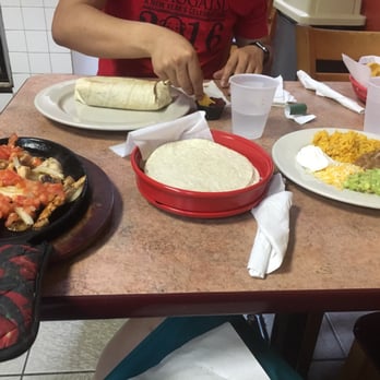 Taco Rico Tex-Mex Café - The burrito and the fajitas. - Mexican Near Me - Pinecrest, Florida