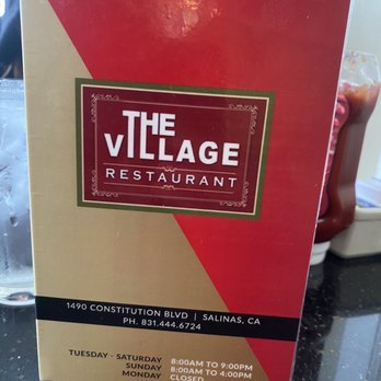 The Village Restaurant - Location & Hours - Breakfast & Brunch Near Me - Salinas, California The Village Restaurant - Location & Hours - Breakfast & Brunch Near Me - Salinas, California