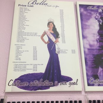 Bella Nails and Spas - Everything purple, here are the prices. Get 10% off for next service when leave review on yelp! - Nail Salons Near Me - Riverside, California Bella Nails and Spas - Everything purple, here are the prices. Get 10% off for next service when leave review on yelp! - Nail Salons Near Me - Riverside, California