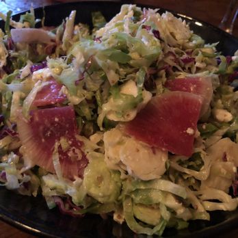 Cobblestone - Chicago - Shaved Brussels salad - Modern European Near Me - Chicago, Illinois Cobblestone - Chicago - Shaved Brussels salad - Modern European Near Me - Chicago, Illinois