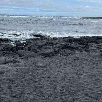 Punalu'u Black Sand Beach - Beaches Near Me - Pahala, Hawaii Punalu'u Black Sand Beach - Beaches Near Me - Pahala, Hawaii