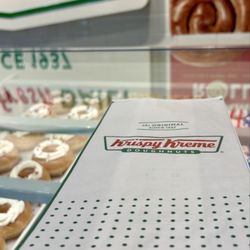 Krispy Kreme - I got a bag for the free donut. I gave it to a homeless man. 07/04/25