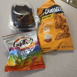 Rocket Fuel Cafe - Amazing goldfish, chips and muffin