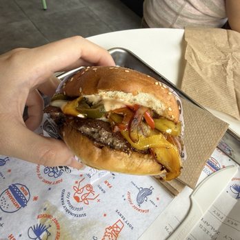 Super Duper Burgers - PHILLY JALAPEÑO BURGER - American Near Me - San Francisco, California