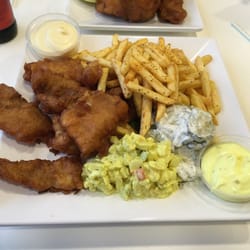Rick's Vis - Kribbelig mit Pommes