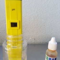 Water 4 U - Alkaline water tested with pH meter.