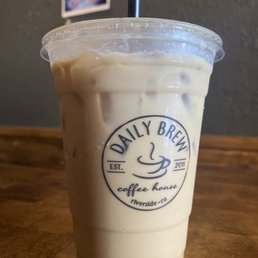 Flavored Iced Latte