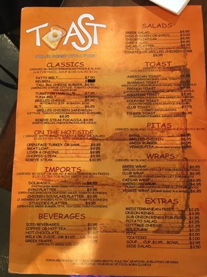 Menu photo 8 Toast-Citrus Park Odessa, FL Menu photo 8 Toast-Citrus Park Odessa, FL