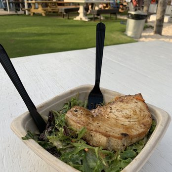 The Gulf - Swordfish with salad - Burgers Near Me - Orange Beach, Alabama