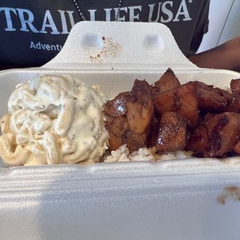 Hawaiian Bros Island Grill - Mac salad and Huli Huli chicken. - Hawaiian Near Me - Owasso, Oklahoma Hawaiian Bros Island Grill - Mac salad and Huli Huli chicken. - Hawaiian Near Me - Owasso, Oklahoma