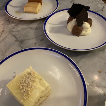 Swift Tavern - LEMON MOUSSE CAKE , WHTE CHOCOLATE CRÉMEUX, AMARETTO FLAN - Bars Near Me - Chicago, Illinois Swift Tavern - LEMON MOUSSE CAKE , WHTE CHOCOLATE CRÉMEUX, AMARETTO FLAN - Bars Near Me - Chicago, Illinois