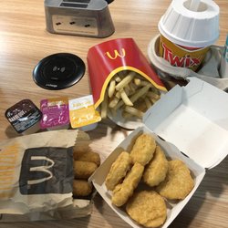 McDonald's - Mozzarella sticks, curry dipping sauce, Cadbury McFlurry...and cordless phone charging