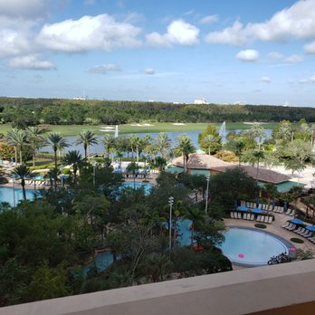 JW Marriott - View from balcony - Hotels Near Me - Orlando, Florida