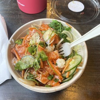 Abunai - Make your own poke bowl with salmon - Hawaiian Near Me - Washington, DC, District of Columbia