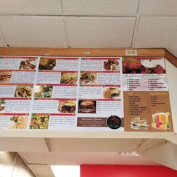 The menu