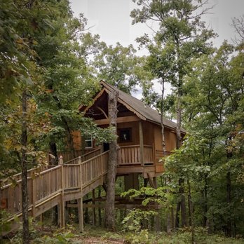 Enchanted Treehouses - Outside - Vacation Rentals Near Me - Eureka Springs, Arkansas