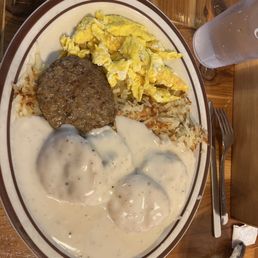 Biscuits and gravy meal Biscuits and gravy meal