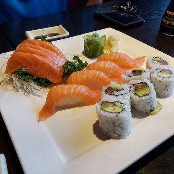 Kim Chi Palace Restaurant - Salmon combo - Japanese Near Me - Surrey, British Columbia