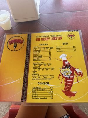 Menu photo 7 The Krazy Lobster Mahahual, ROO Menu photo 7 The Krazy Lobster Mahahual, ROO
