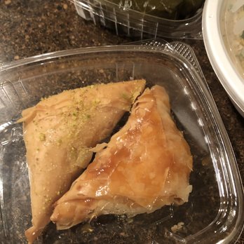 Shawarma Press - Dessert also but sized and dried up. Had to throw these away. - Mediterranean Near Me - Irving, Texas Shawarma Press - Dessert also but sized and dried up. Had to throw these away. - Mediterranean Near Me - Irving, Texas