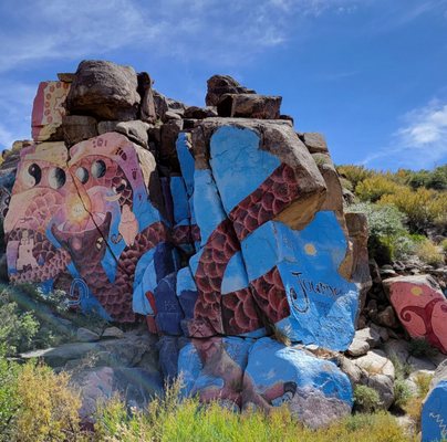 Chloride Murals, by artist Roy Purcell by null