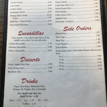 Peck's Place - Menu - Restaurants Near Me - Ocilla, Georgia Peck's Place - Menu - Restaurants Near Me - Ocilla, Georgia