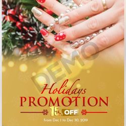 15% off from dec1-dec30 2019