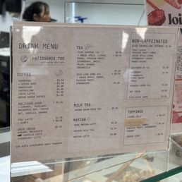 Drink Menu (May 2026)