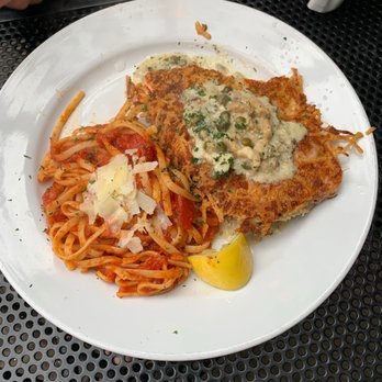 1285 Restobar - Salmon dish with pasta ~$23 - Italian Near Me - Florence, Oregon 1285 Restobar - Salmon dish with pasta ~$23 - Italian Near Me - Florence, Oregon