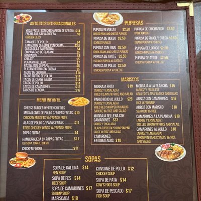 Menu photo 2 San Salvador Irvington, NJ Menu photo 2 San Salvador Irvington, NJ