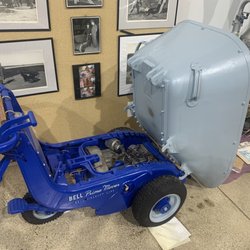 Bell Aircraft Museum - Bell power wheelbarrow.