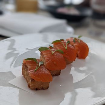 Skyhigh - Salmon sushi - Bars Near Me - Philadelphia, Pennsylvania