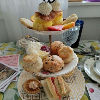 The Teapot on Wheels - High Tea for 2 people (includes unlimited coffee/tea) - American Near Me - Gold Hill, Oregon