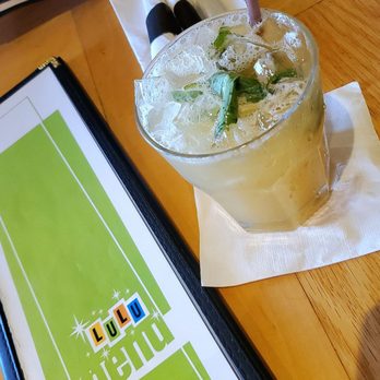 Lulu Cafe and Bar - Featured cocktail: Peach Basil - New American Near Me - Milwaukee, Wisconsin