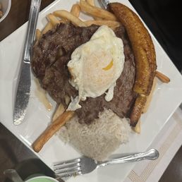 Bistec a Lo Pobre