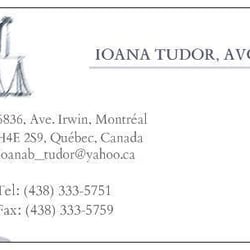 Ioana Tudor, Avocate