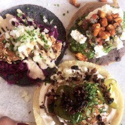 Refried Bean Tostadas