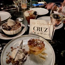 Assorted desserts