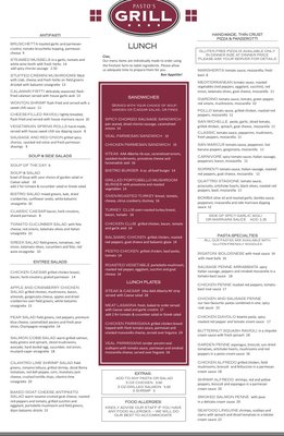 Menu photo 3 Pasto's Grill London, ON