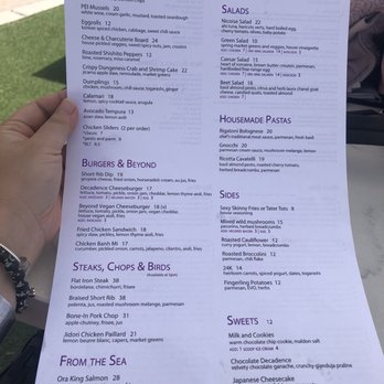 Decadence - New American Near Me - Hermosa Beach, California
