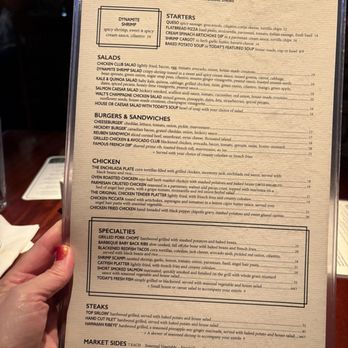 Charleston's - Menu - American Near Me - Broken Arrow, Oklahoma