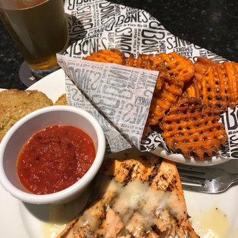 Smokey Bones  - Salmon is amazing - Barbeque Near Me - Buford, Georgia