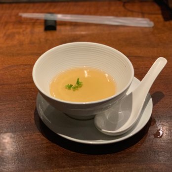 Morimoto Napa - Omakase ( feb 1st, 2019) I forgot at which point this came out. It was some type of egg custard but way too oily. - Japanese Near Me - Napa, California