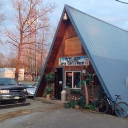 the front of the restaurant
