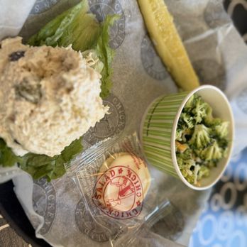 Chicken Salad Chick - Scoop meal with fruity Fran and broccoli salad - Sandwiches Near Me - Hampton, Virginia