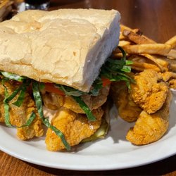 Live Edge Bar And Grill - Catfish Poboy (loaded w extra catfish!)