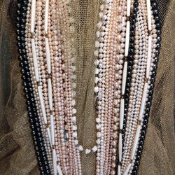 Zora DA Venezia di Renier Zora - Long pearl necklaces